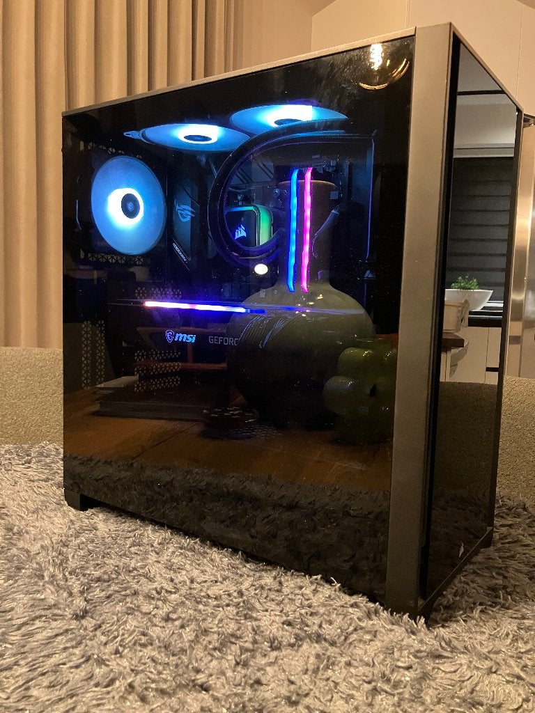 GAMING PC Ryzen 7 5800X / RTX 3080 / 32GB / 1TB SSD, Ophalen, 32 GB, Zelf gebouwde pc, Zo goed als nieuw
