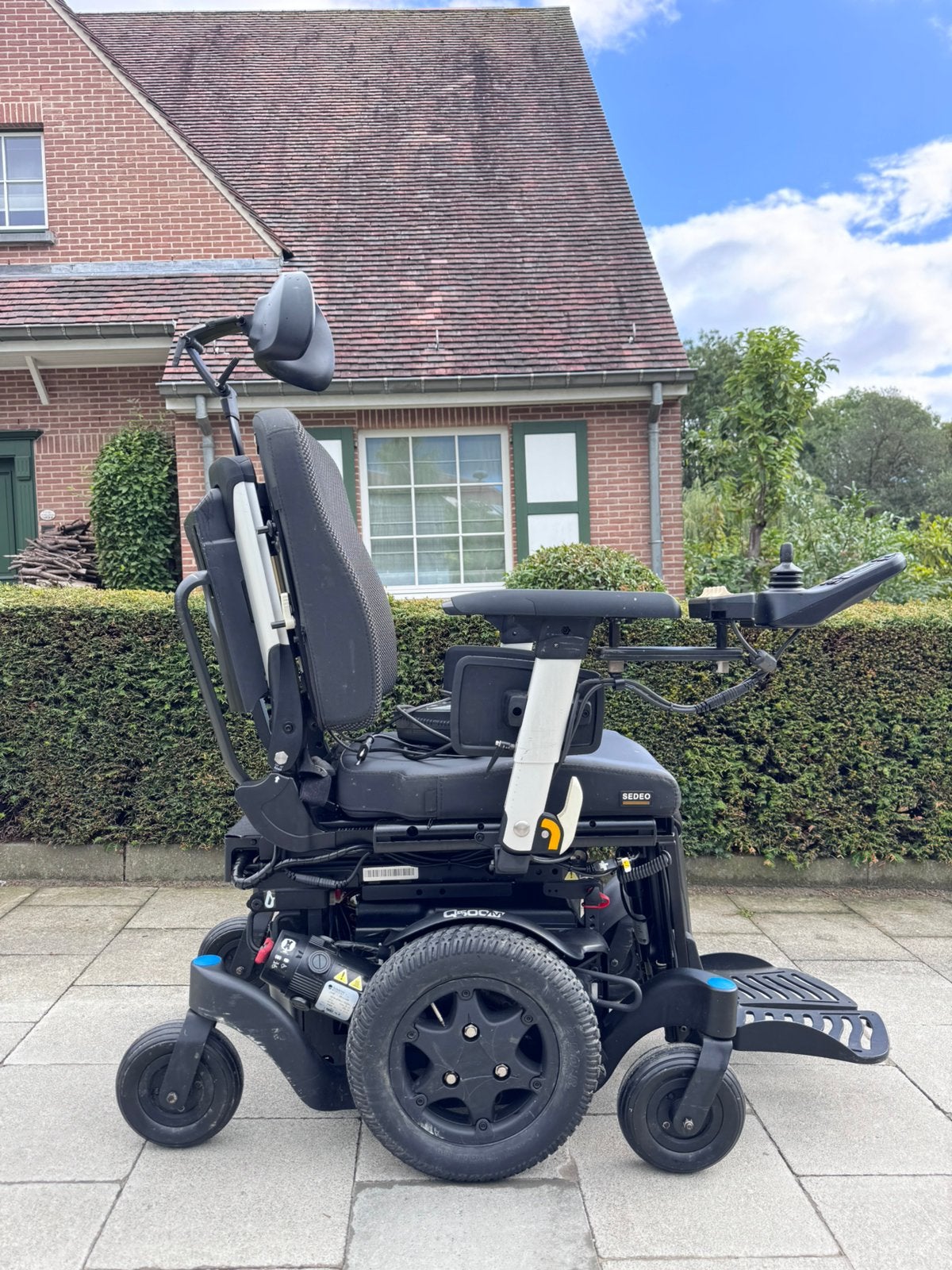 Quickie Q500 M Electrische rolstoel Invalide rolwagen (Lift), Ophalen of Verzenden, Zo goed als nieuw, Elektrische rolstoel