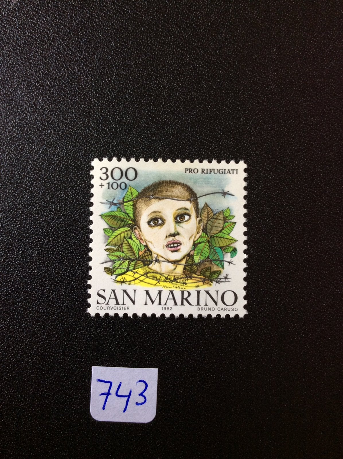 San Marino postzegel 1982 Mi 1270, Ophalen of Verzenden, Overige landen