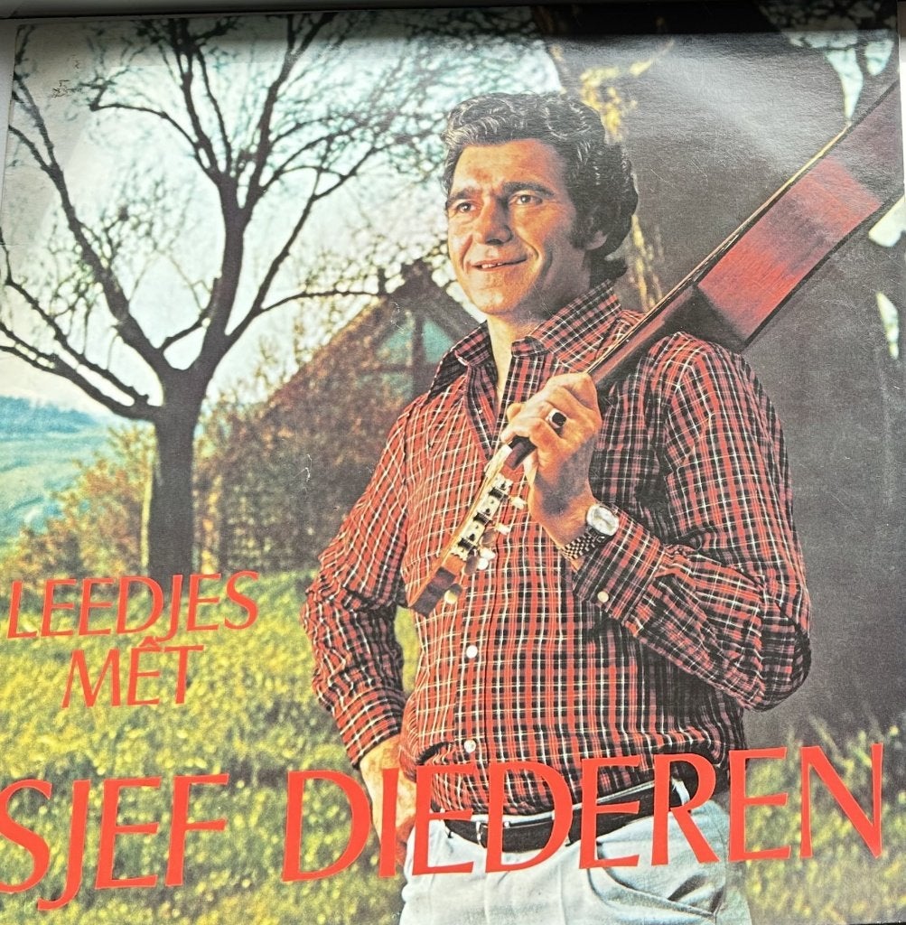 Sjef Diederen Leedjes met Sjef Diederen LP, LP, Verzenden, Zo goed als nieuw, Levenslied of Smartlap