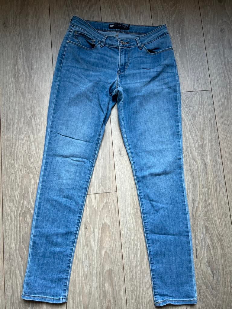 Bold curve modern rise skinny jeans - Levi’s - maat 29, Ophalen of Verzenden, Zo goed als nieuw, Blauw, W28 - W29 (confectie 36)