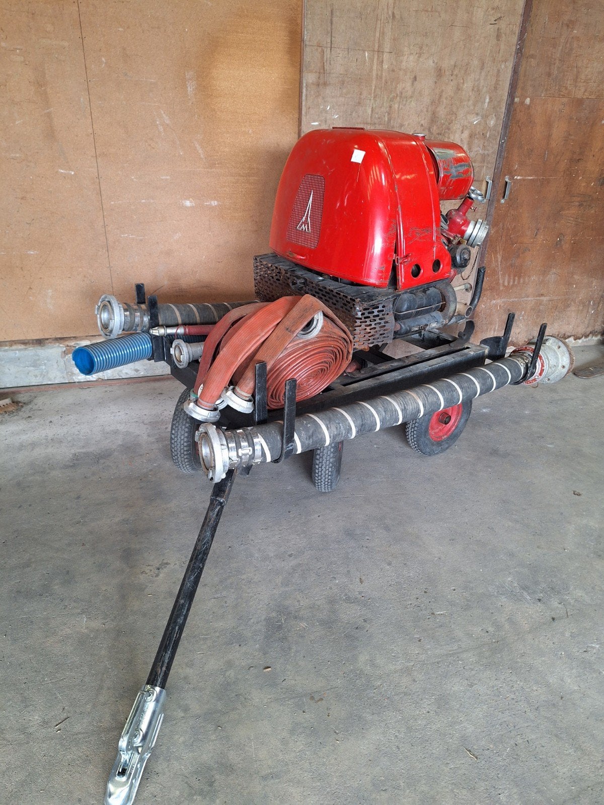 Magirus Deutz Brandweerpomp met VW Kever motor, Tuin en Terras, Waterpompen, Ophalen, Gebruikt