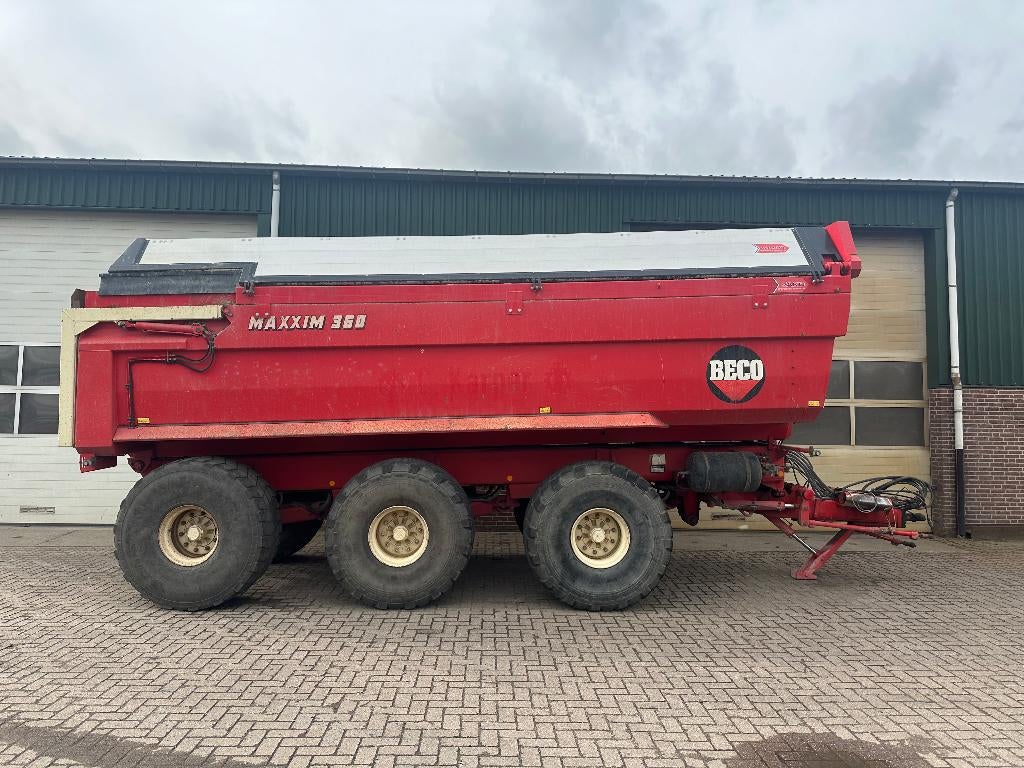 Kipper Beco Maxxim 360, Ophalen, Glastuinbouw, Transport