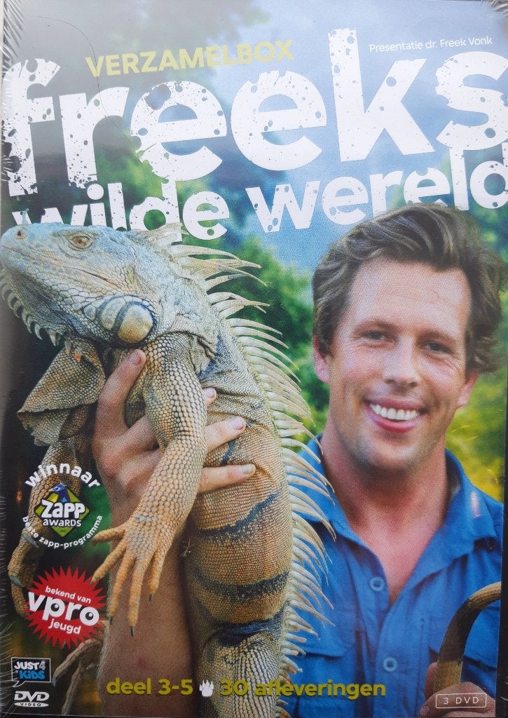 Freeks Wilde Wereld deel 3, 4 en 5 - 30 afleveringen DVD