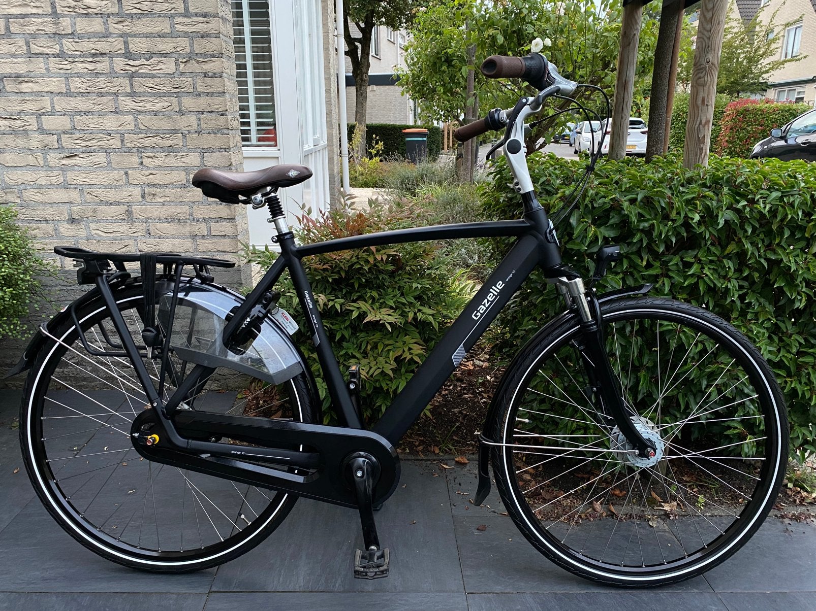 Gazelle Orange c7 met7 versnellingen in absolute nieuwstaat, Fietsen en Brommers, Ophalen, Versnellingen, Zo goed als nieuw, 57 tot 61 cm
