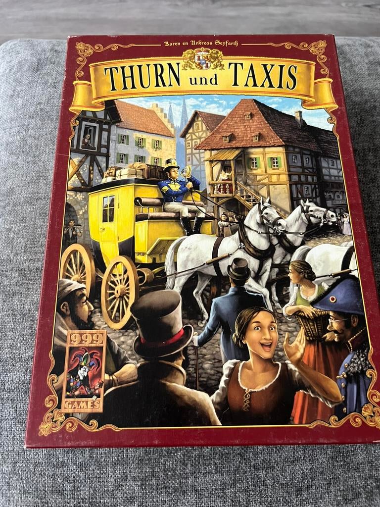 999 games Turn and Taxi bordspel, Hobby en Vrije tijd, Gezelschapsspellen | Bordspellen, Ophalen of Verzenden, Zo goed als nieuw