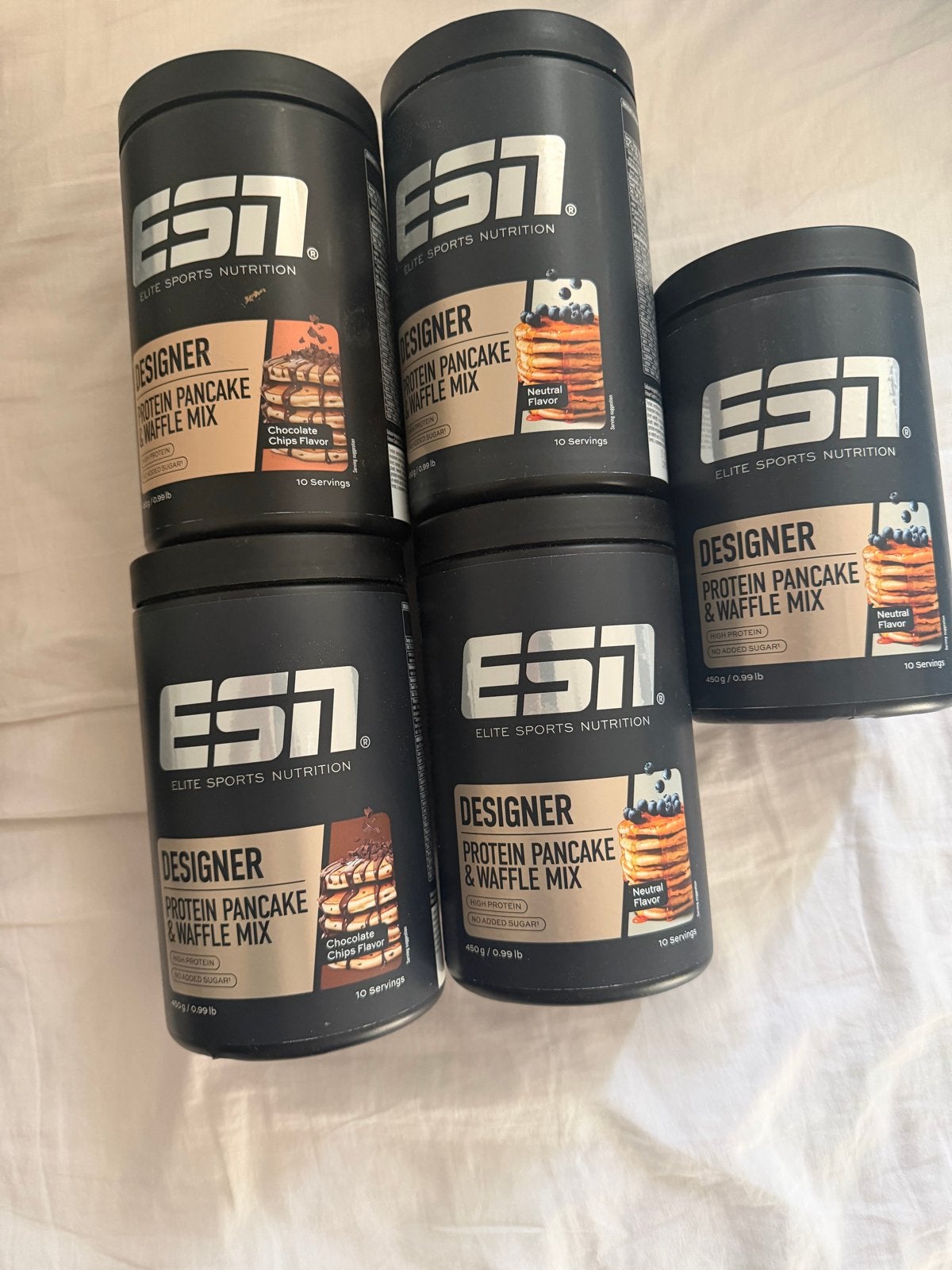 ESN Designer Protein Pannenkoek & Wafel Mix - Diverse Smaken, Ophalen, Nieuw, Poeder of Drank