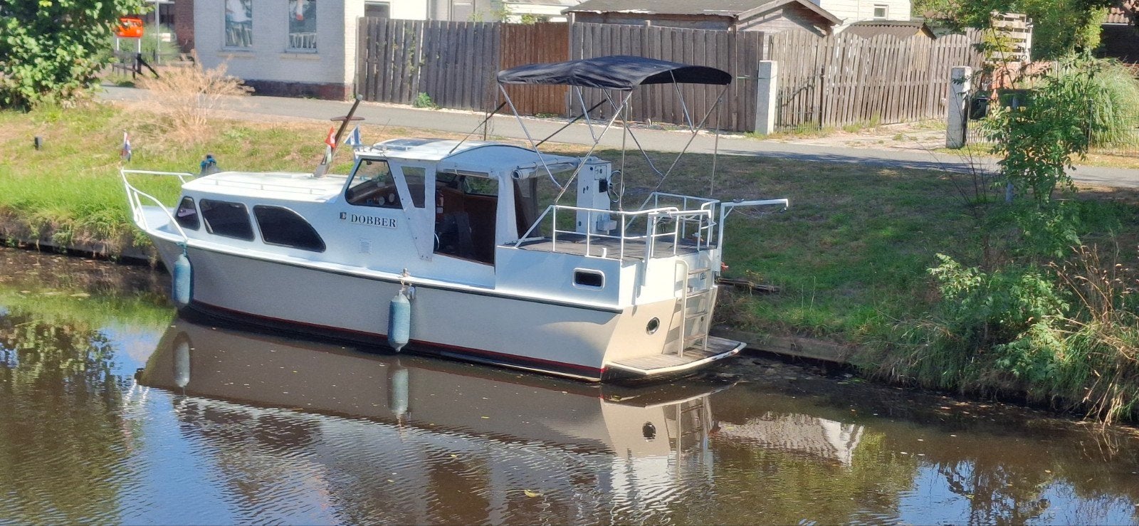 Kajuitboot 8.5 meter met boven bestuuring en yanmar diesel, Watersport en Boten, Overige merken, Gebruikt, Diesel, 27 pk