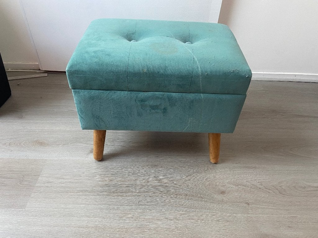 Hocker, Ophalen, Gebruikt, 50 tot 75 cm, Rechthoekig