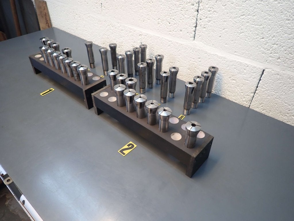Van Norman type C / Hardinge 5V spantangen Collets Schaublin, Niet ingevuld, Gebruikt, Niet ingevuld, Ophalen of Verzenden