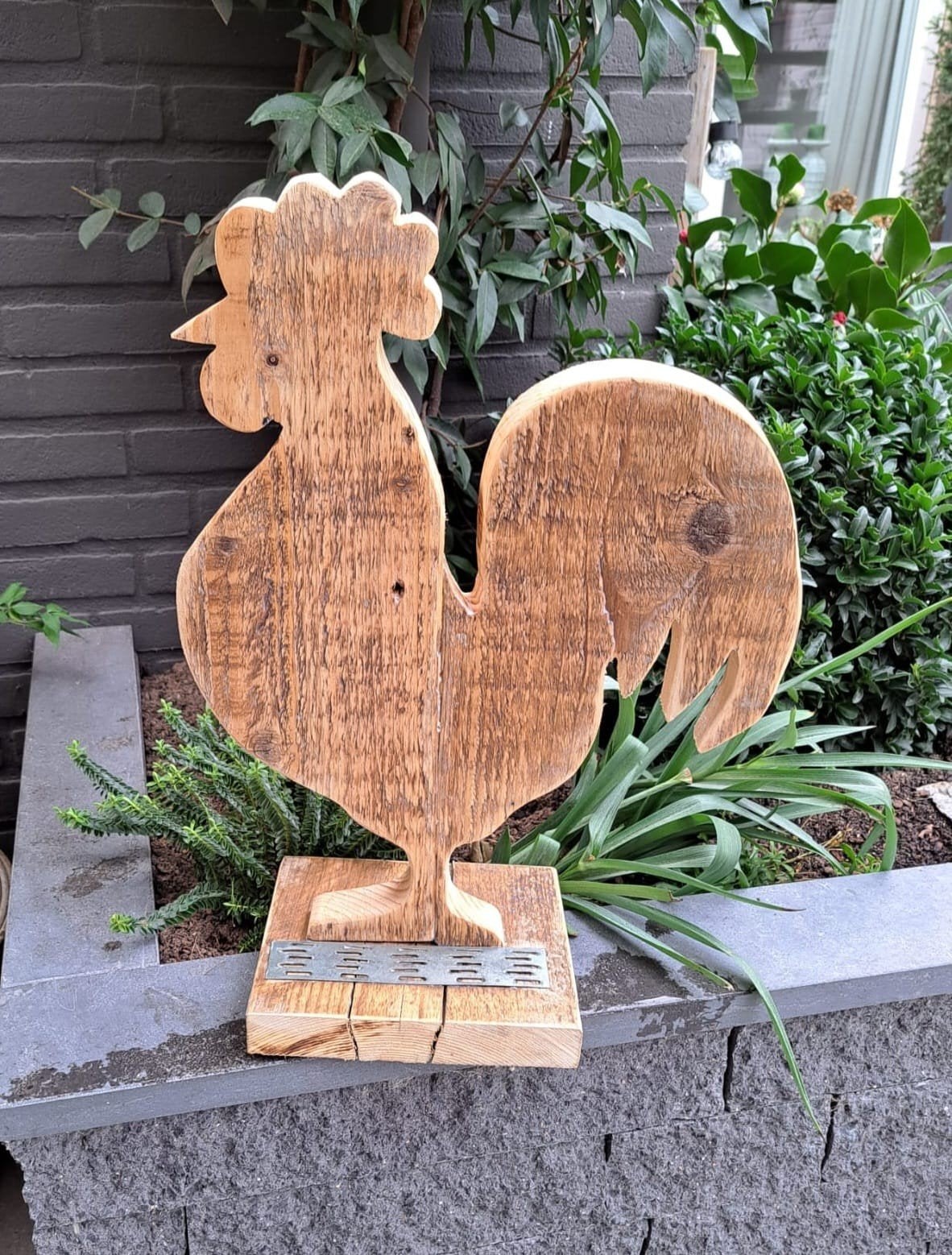 Steigerhouten figuren, Ophalen