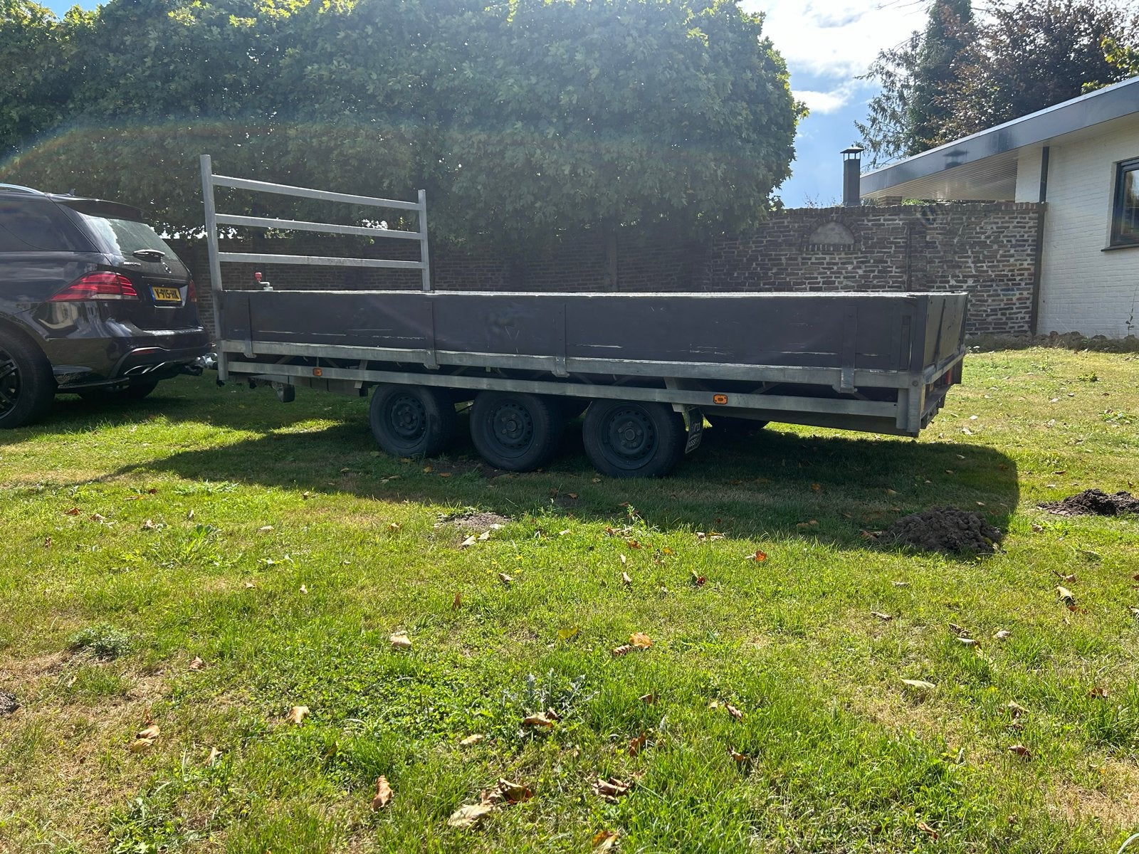 Hulco Medax 3 - 405x203cm - met oprijplaten 3.500KG, Ophalen of Verzenden, Gebruikt