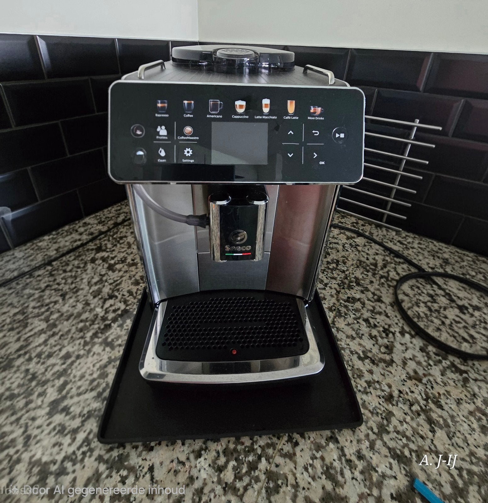 saeco granaroma sm6580/00, Witgoed en Apparatuur, Koffiezetapparaten, Ophalen, Gebruikt, 10 kopjes of meer, Koffiemachine