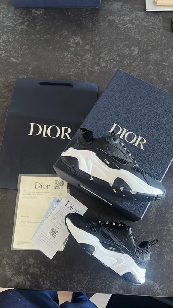 Dior b22 zwart wit/ Gloednieuw, Maat 37, Ophalen of Verzenden, Zo goed als nieuw, Zwart