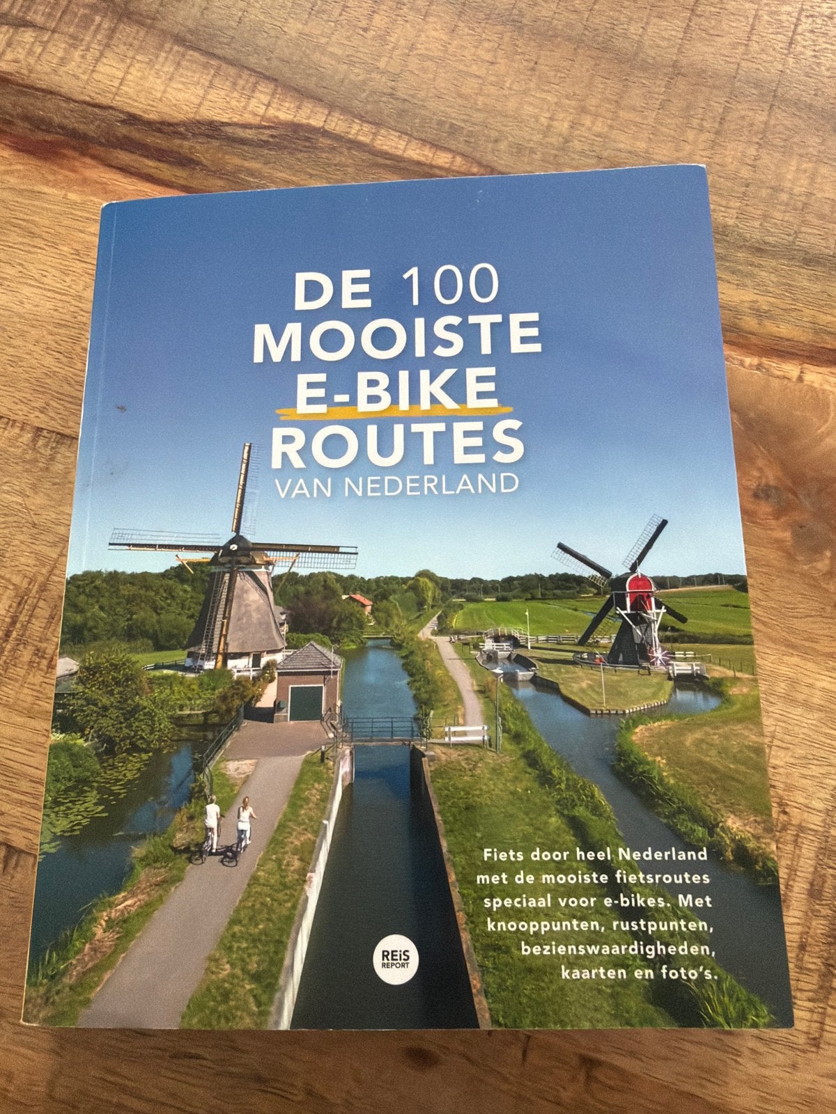 De 100 Mooiste E-bike Routes van Nederland - Reisgids, Overige merken, Fiets- of Wandelgids, Ophalen of Verzenden, Zo goed als nieuw