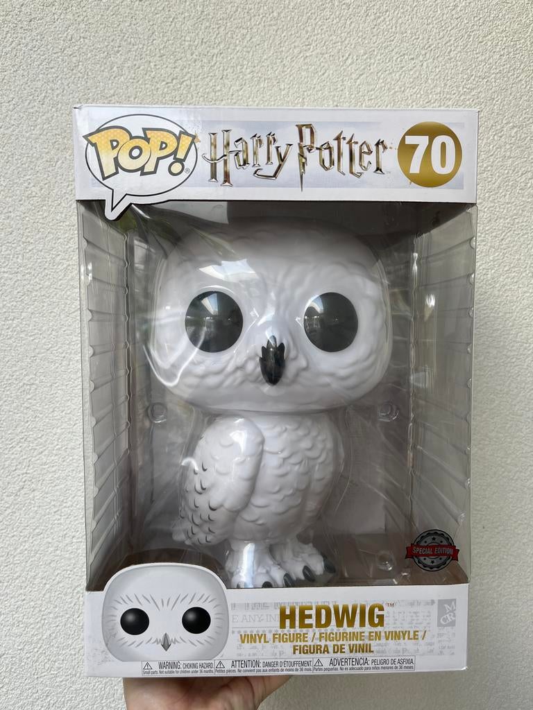 Funko Pop! Harry Potter Hedwig #70 Special Edition, Ophalen, Zo goed als nieuw, Actiefiguurtje