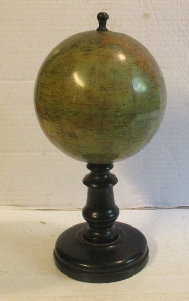 antiek heel kleine wereldbol globe Delagrave 147, Antiek en Kunst, Verzenden