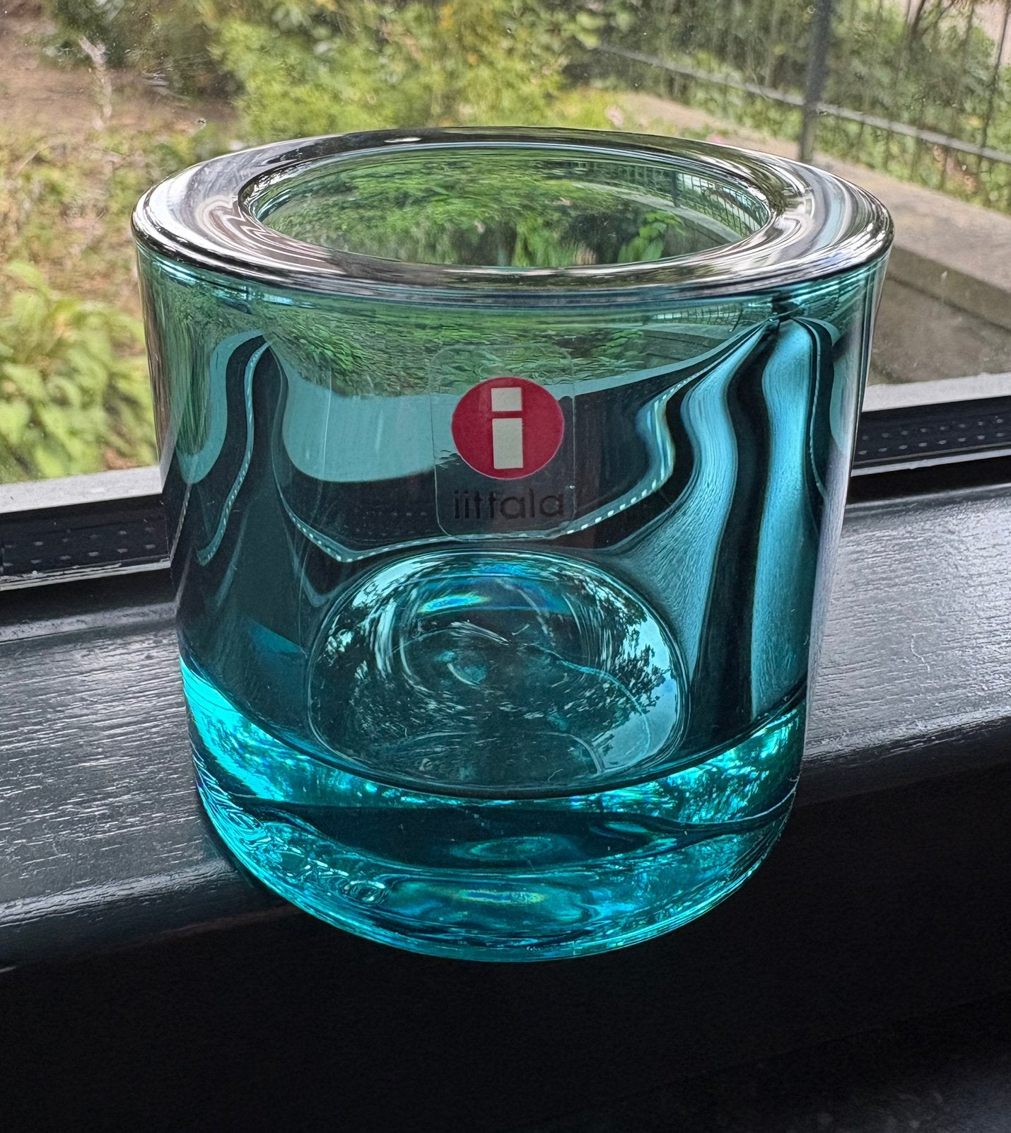 Iittala kivi marimekko waxinelichtje zeeblauw, Ophalen of Verzenden, Zo goed als nieuw, Iittala
