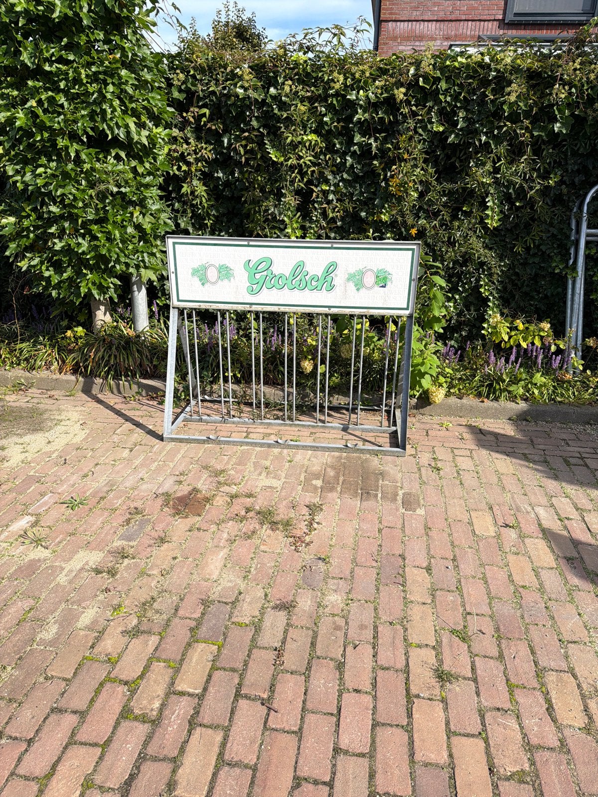 Grolsch fietsenrek - Gebruikt, Ophalen, Gebruikt