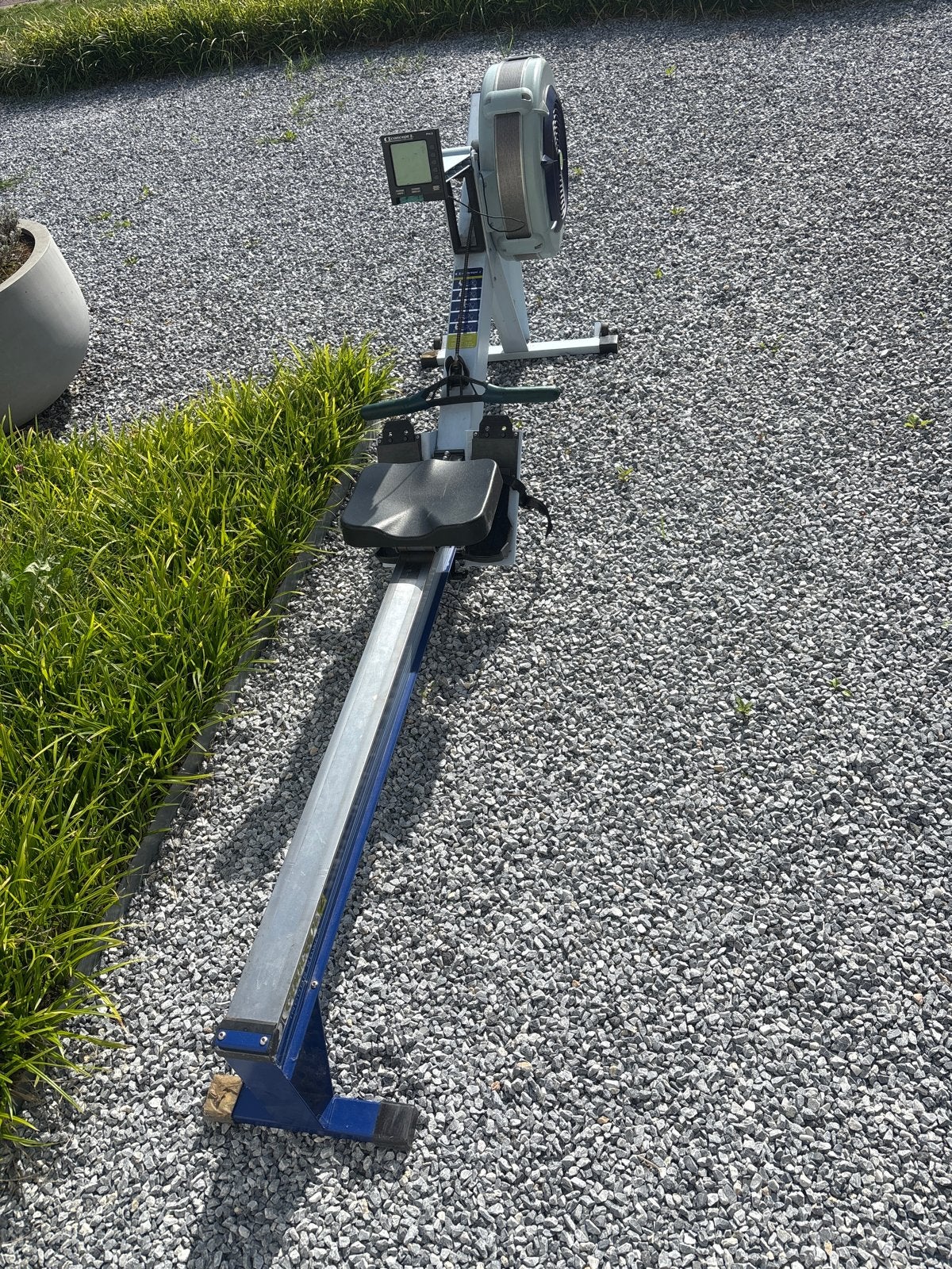 Concept 2 roeiapparaat!, Sport en Fitness, Ophalen, Gebruikt, Armen, Metaal
