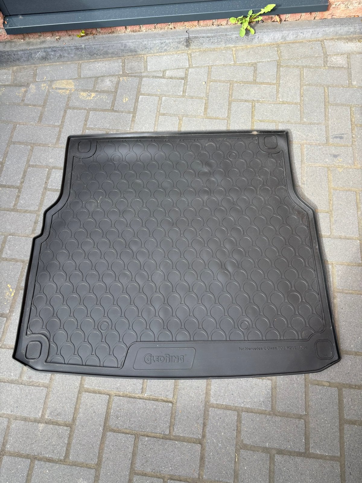 Mercedes C klasse W205 kofferbakmat Glendring, Auto diversen, Kofferbakmatten, Ophalen, Zo goed als nieuw
