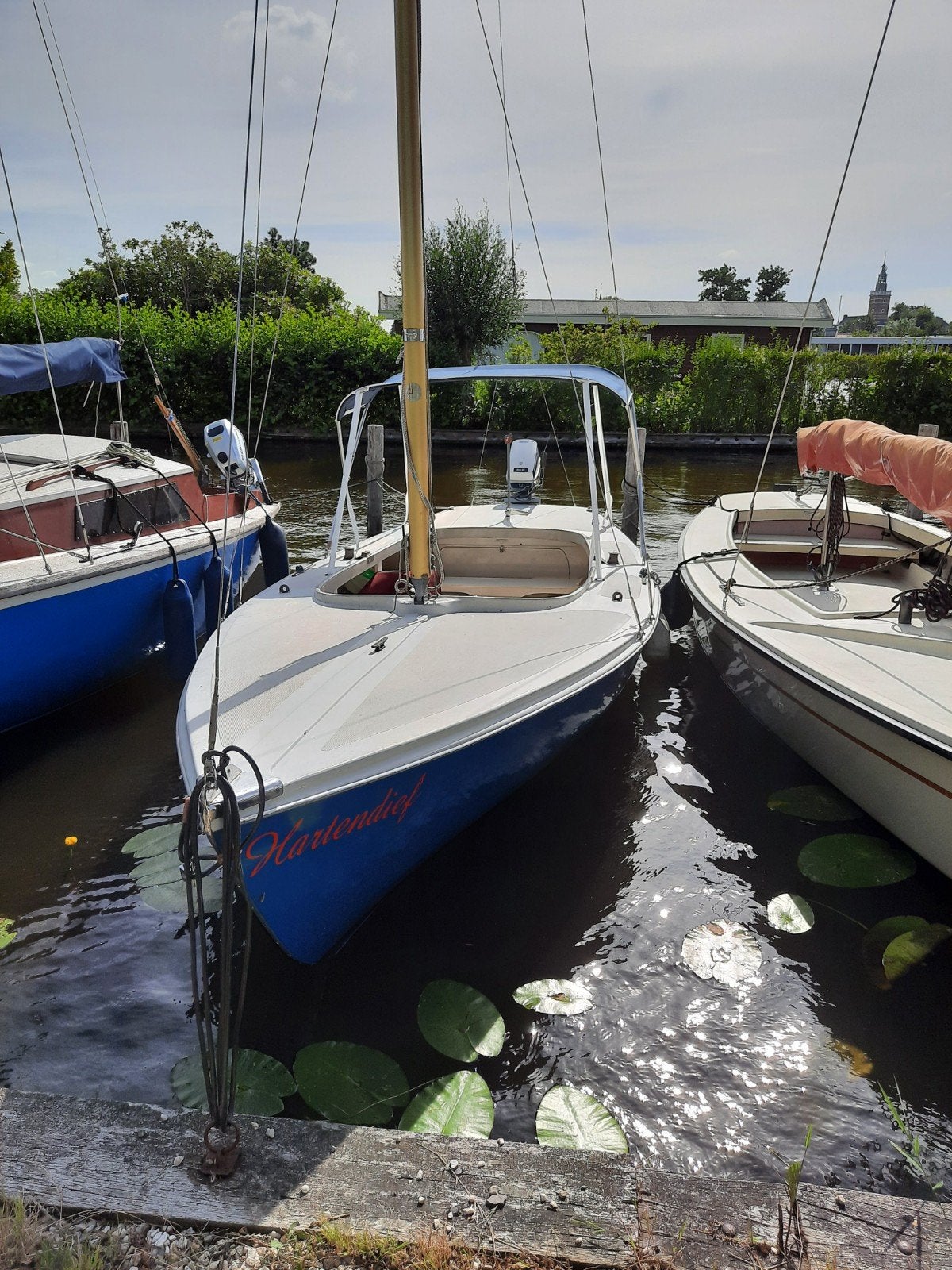 Centaur zeilboot, Ophalen, Gebruikt, Polyester