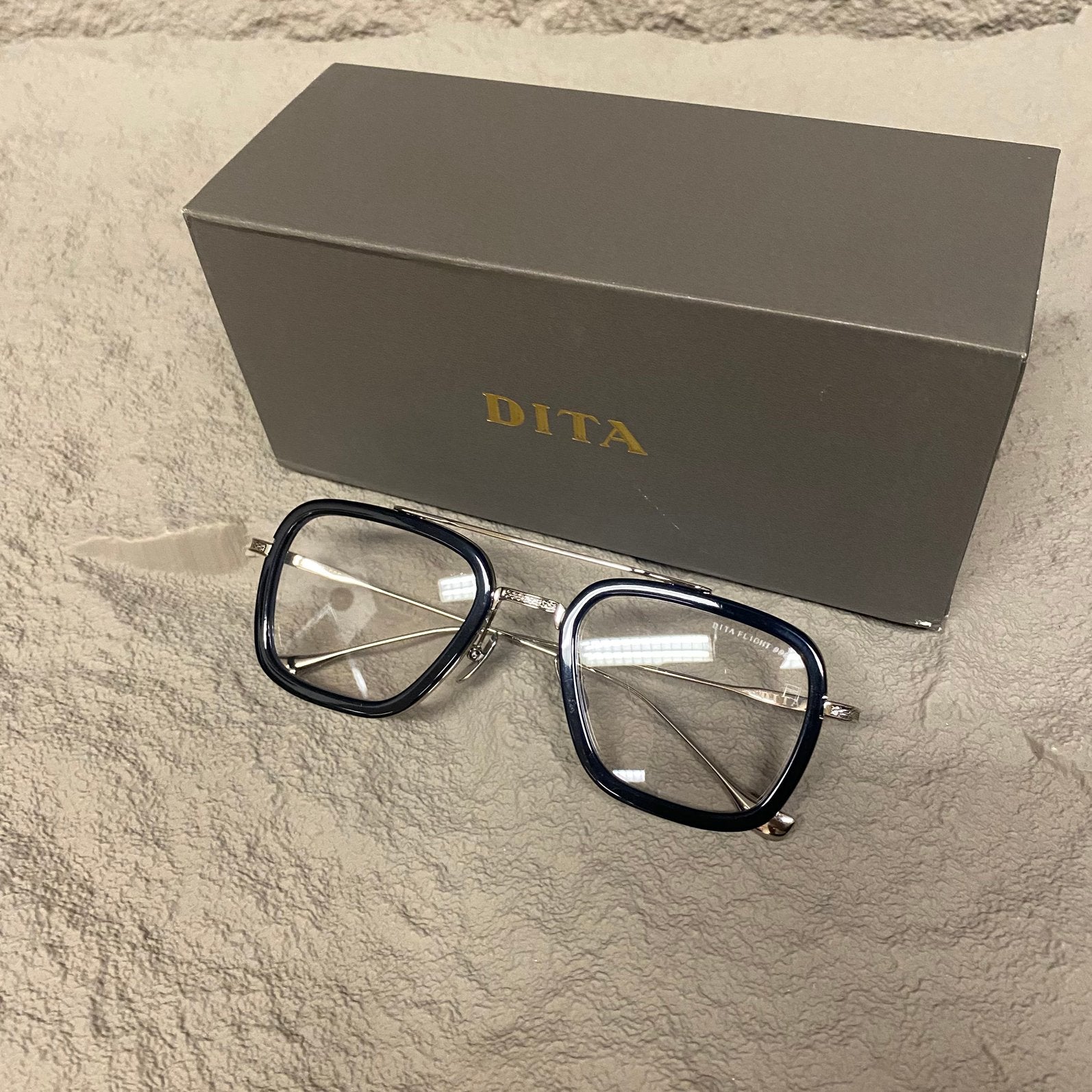 Dita Flight Bril – Zonnebril Nieuw – Met Doos & Koker, Ophalen of Verzenden, Overige kleuren, Zonnebril, Overige merken