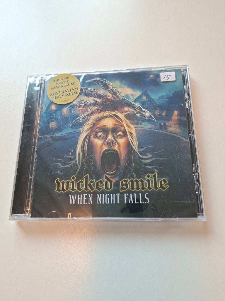 CD - WICKED SMILE - WHEN NIGHT FALLS - SS - 2025, Verzenden, Nieuw in verpakking, Overige typen
