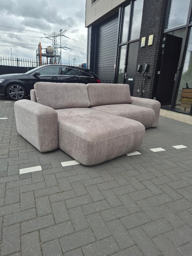 Nieuwe Slaapbank Taupe - Sample Sale - 255x167cm, Ophalen, Bruin, Overige maten, Overige maten