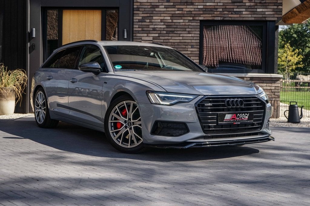 Audi A6 Avant 55 TFSI V6T Quattro sport S-Line Nardo-grey B&, Auto's, Dealer onderhouden, Gebruikt, Euro 6, 2995 cc