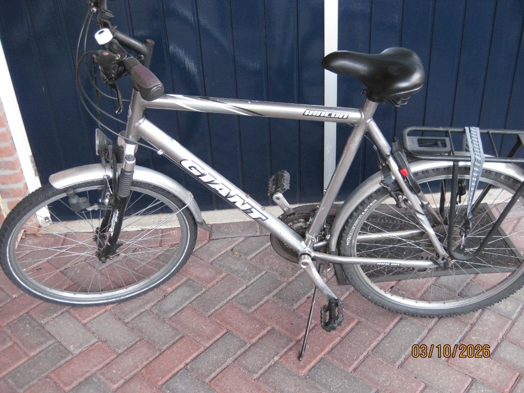 Giant herenfiets, Fietsen en Brommers, Ophalen, Gebruikt, Versnellingen, Giant