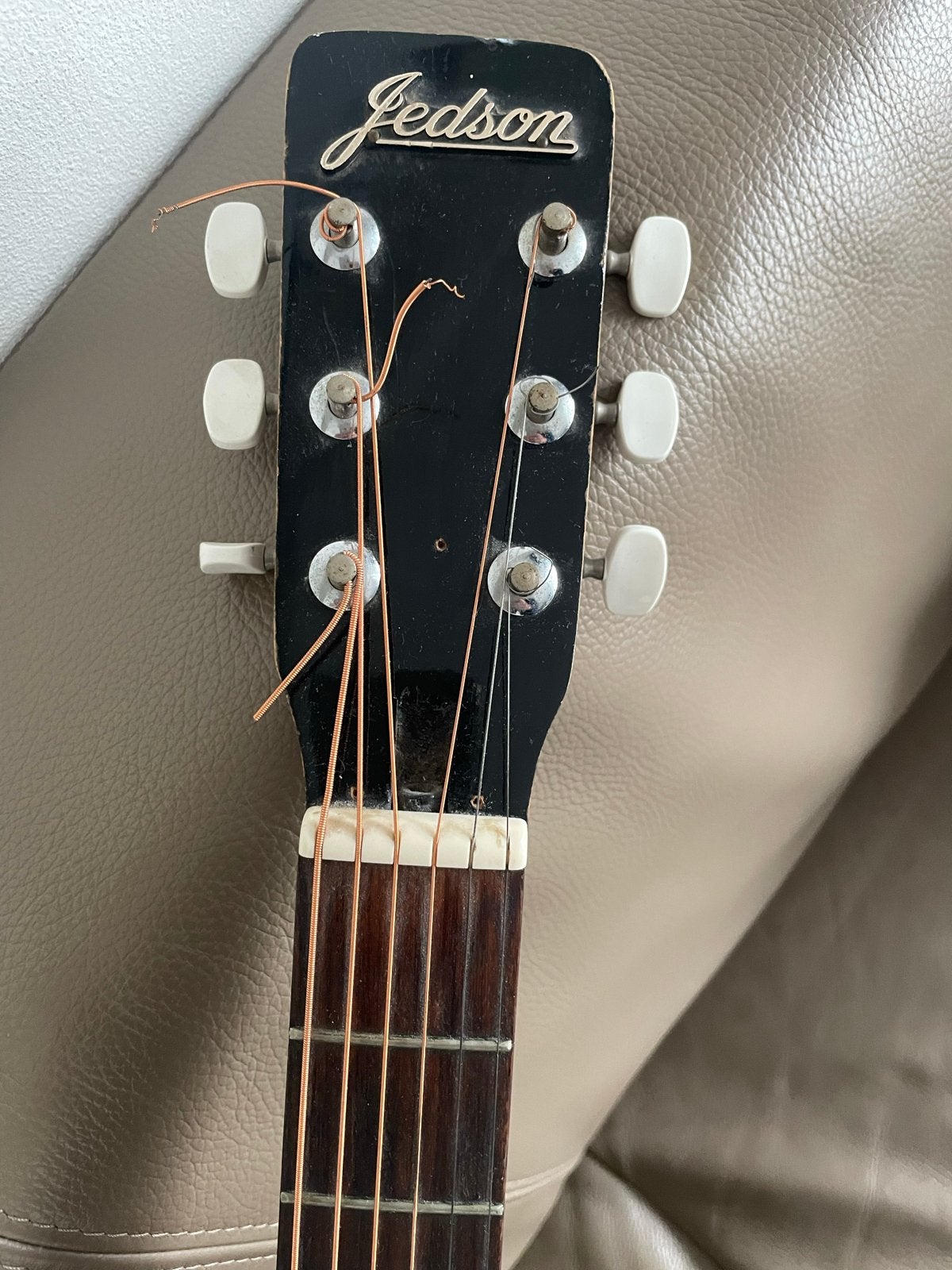 Jedson Dallas Arbiter John gitaar, Ophalen, Gebruikt, Western- of Steelstringgitaar