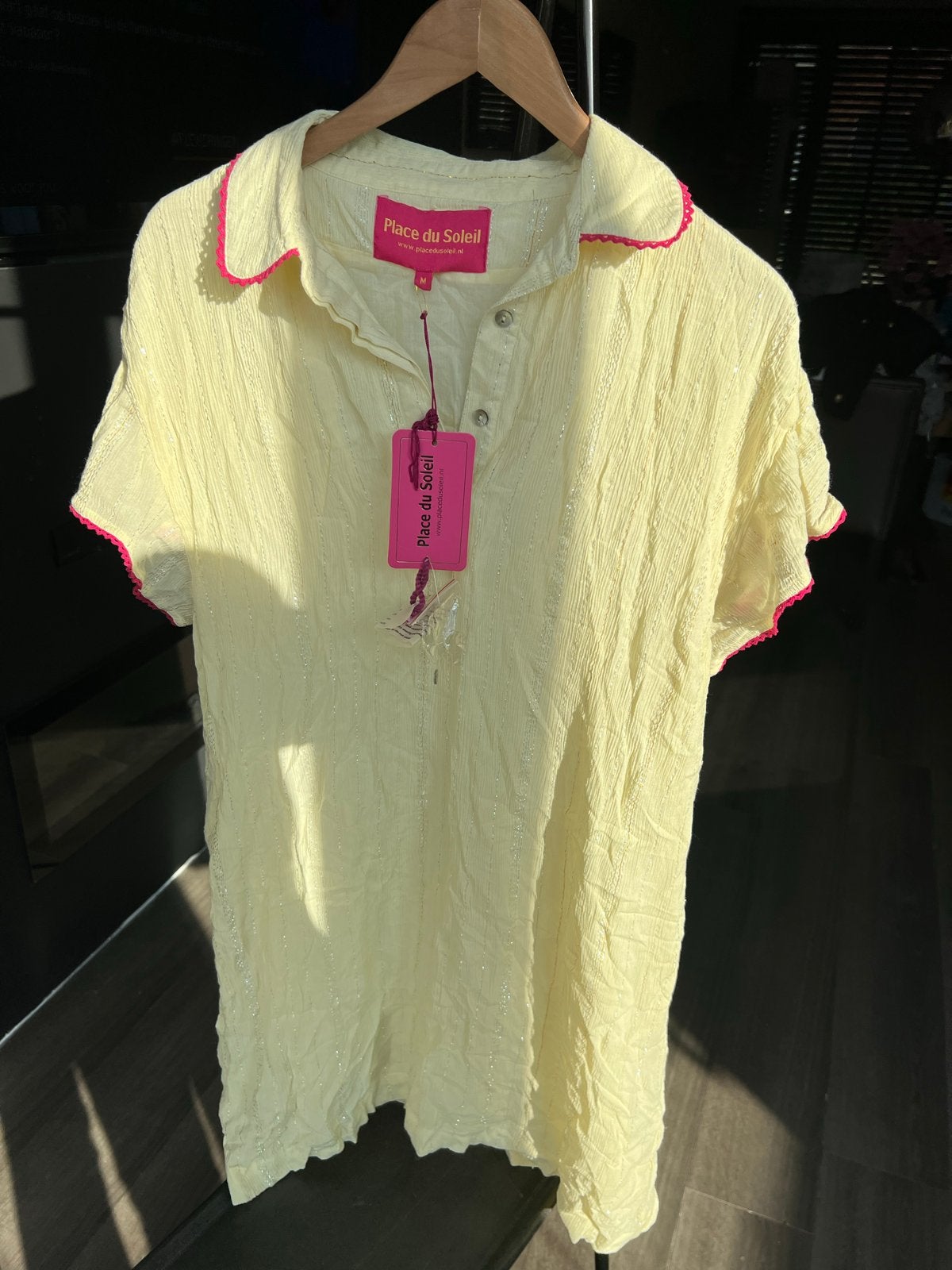 Nieuw Place du Soleil Jurk Maat M, Kleding | Dames, Jurken, Maat 38/40 (M), Geel, Nieuw, Ophalen of Verzenden