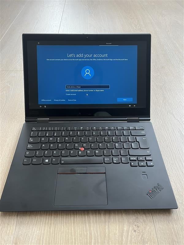 Lenovo Thinkpad X1 Yoga 3rd Gen Touchscreen, Computers en Software, Windows Laptops, Ophalen, 256 GB, 2 tot 3 Ghz, Qwerty