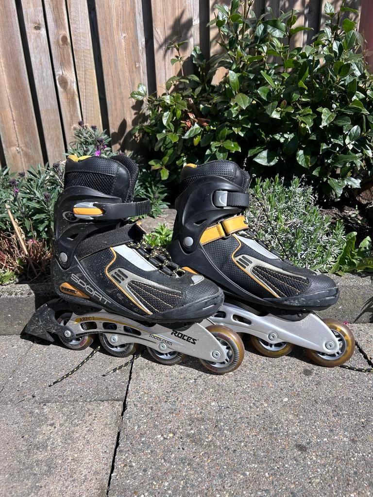 Roces Inline Skates - Maat 42 - Zwart/Geel, Sport en Fitness, Skeelers, Ophalen, Gebruikt, Inline skates 4 wielen, Heren