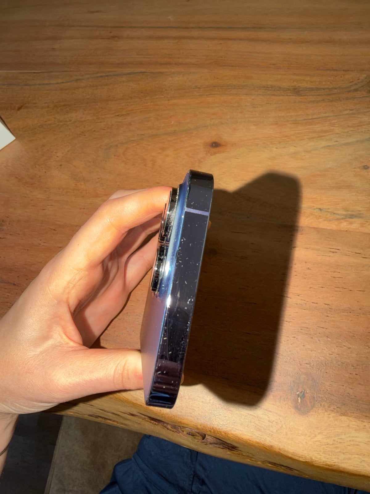 Foto 7 van iPhone 14 Pro 128 GB Paars - 84% batterij, onbeschadigd