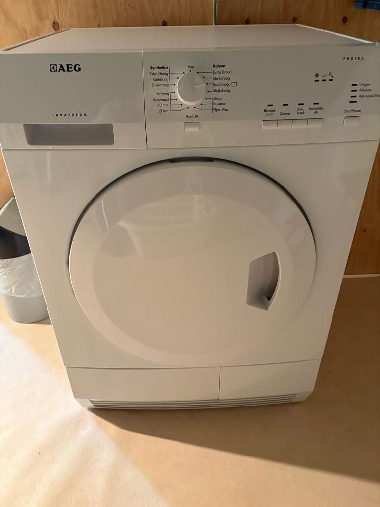 AEG Lavatherm Protex condensdroger 7kg - Zeer nette staat, Ophalen, 6 tot 8 kg, Gebruikt, Anti-kreukfase