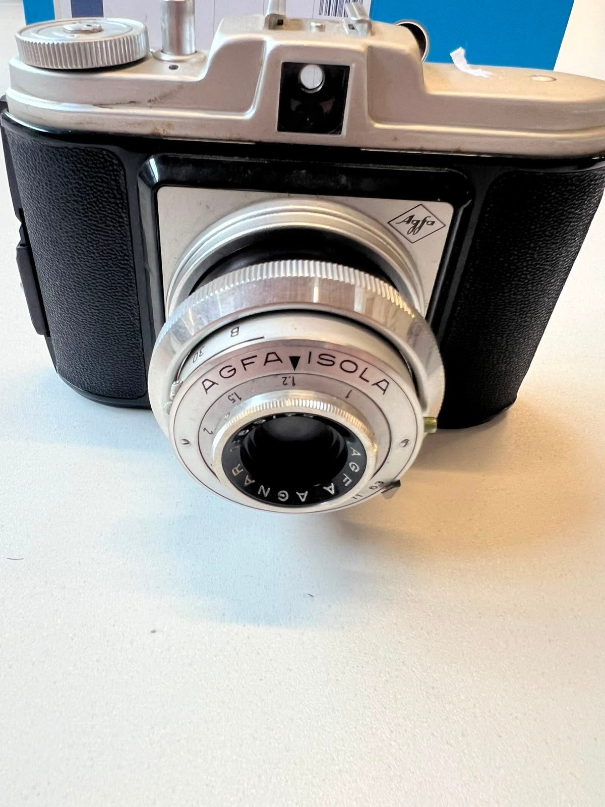 Vintage Agfa Isola camera - Klassieke analoge camera, Ophalen of Verzenden, Gebruikt, Compact, Overige Merken