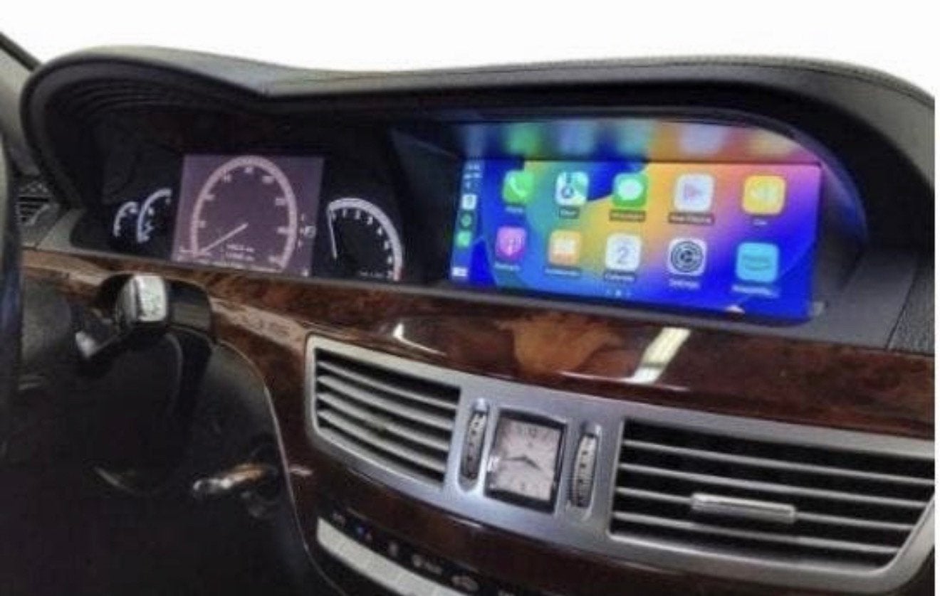 CarPlay & Android Groot Scherm voor Mercedes S-klasse W221, Auto diversen, Ophalen of Verzenden, Nieuw