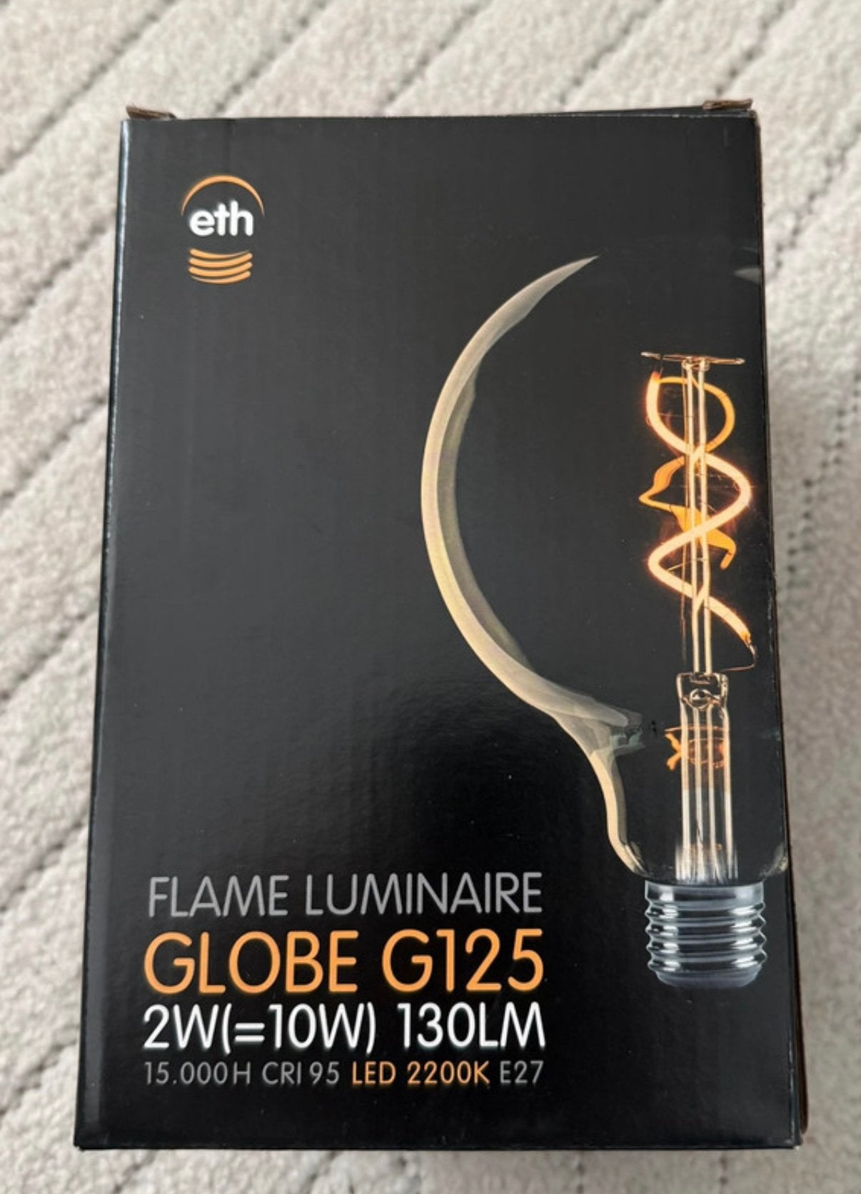 ETH led spiraal globe G125, Ophalen of Verzenden, Nieuw