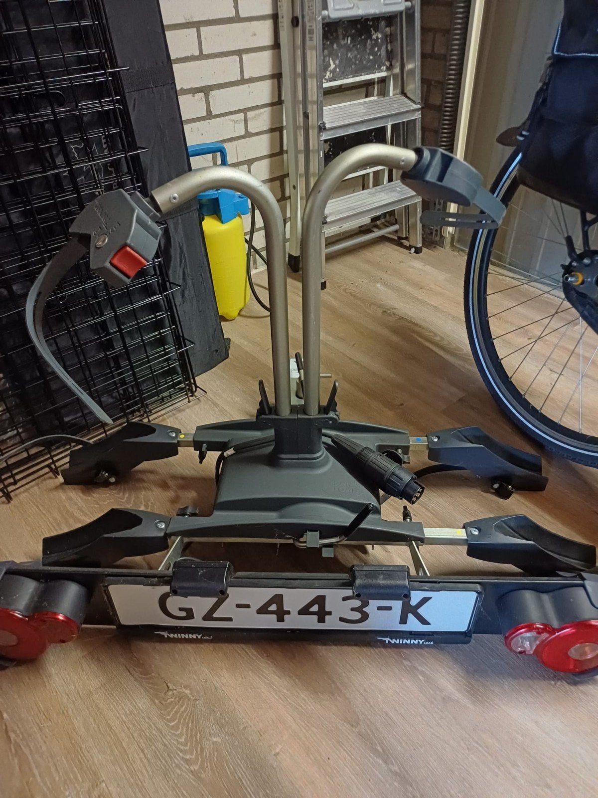 Twinny Load e-Carrier fietsendrager voor 2 e-bikes, Ophalen, Gebruikt