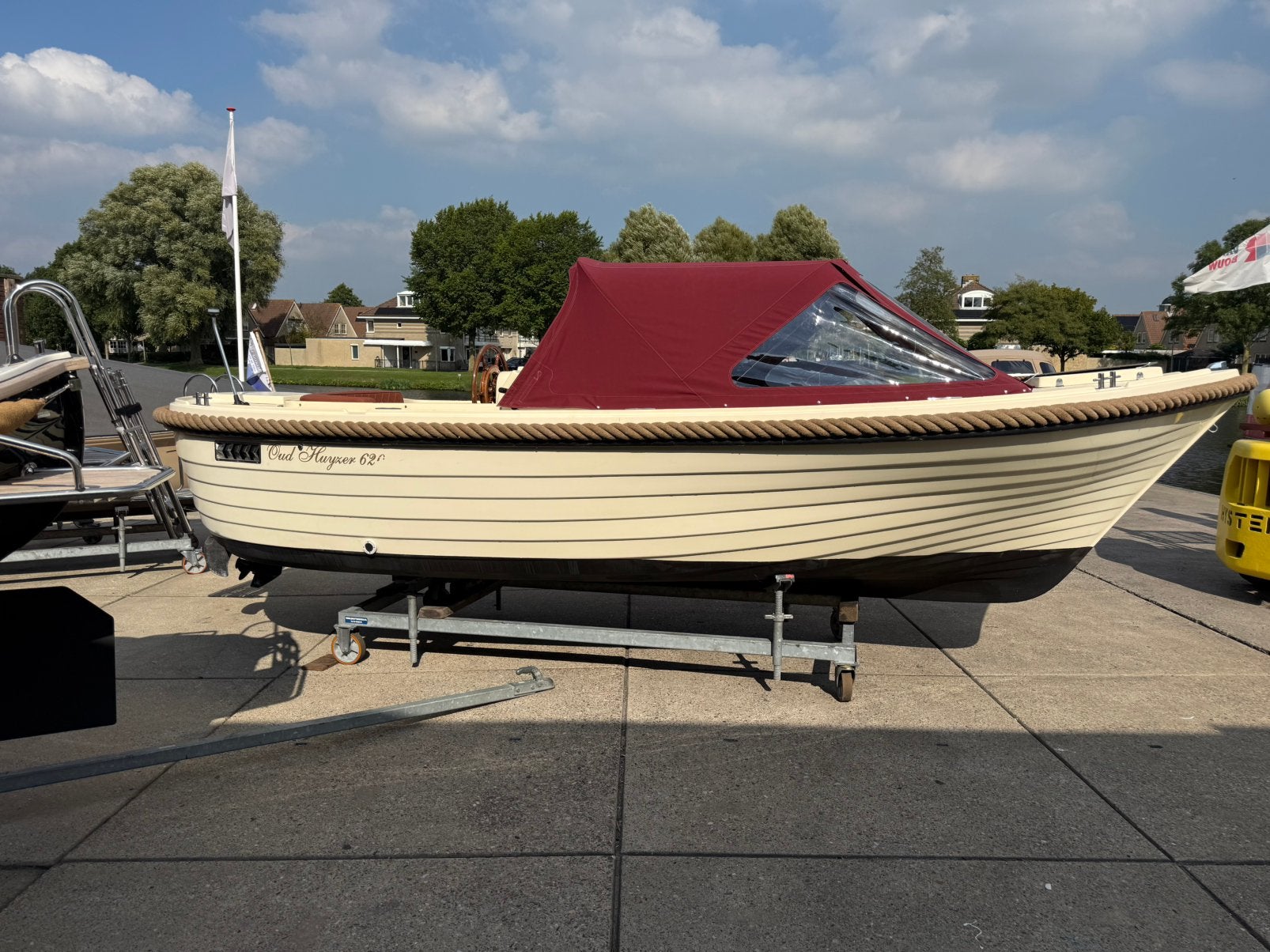 Oud Huijzer 620 met Mercury 20pk fsi vol opties, Watersport en Boten, Ophalen, Gebruikt, Oud Huijzer, 20 pk