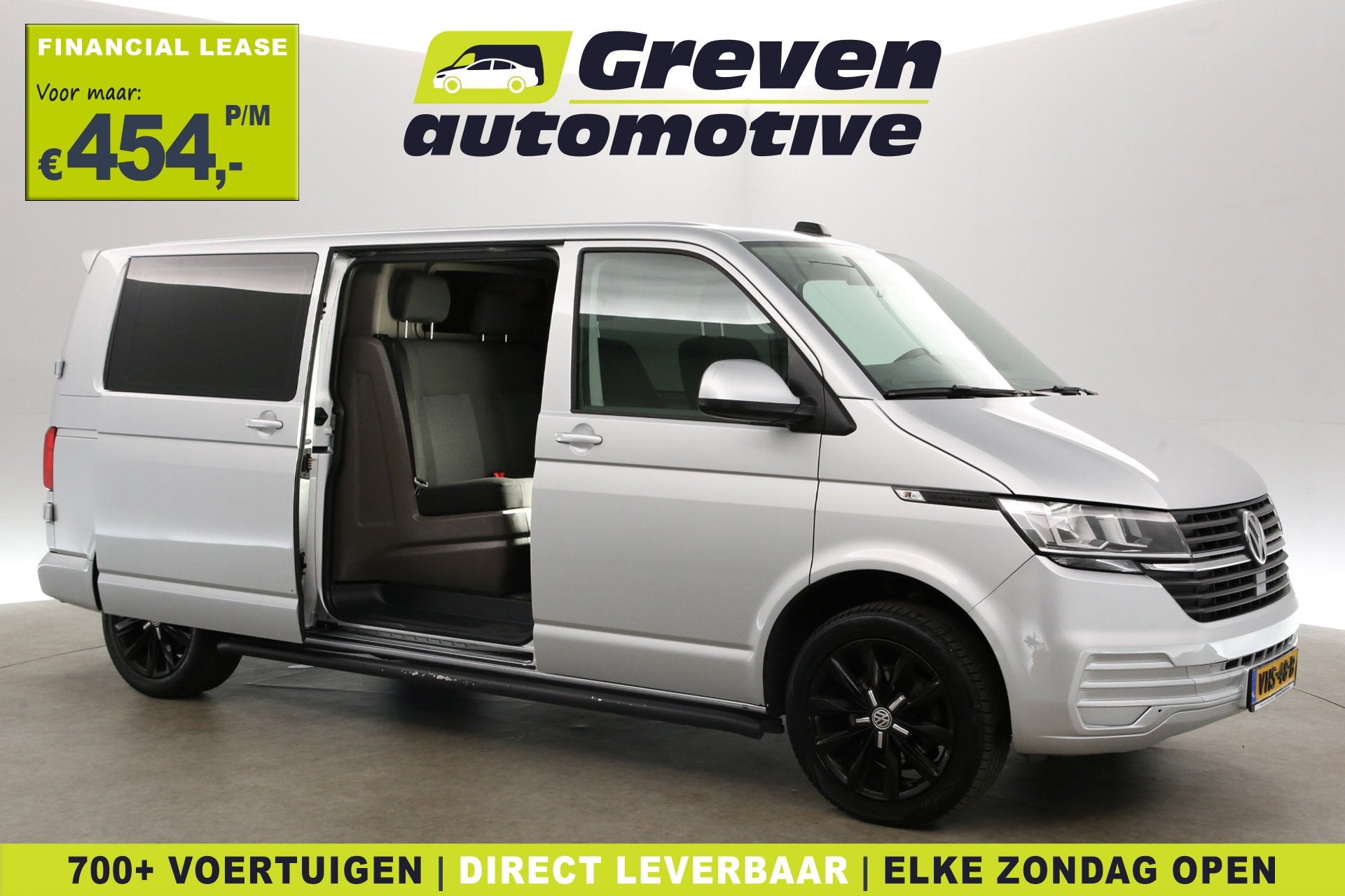 Volkswagen Transporter 2.0 TDI L2H1 150PK | Dubbele Cabine |, Gebruikt, Euro 6, 4 cilinders, 150 pk