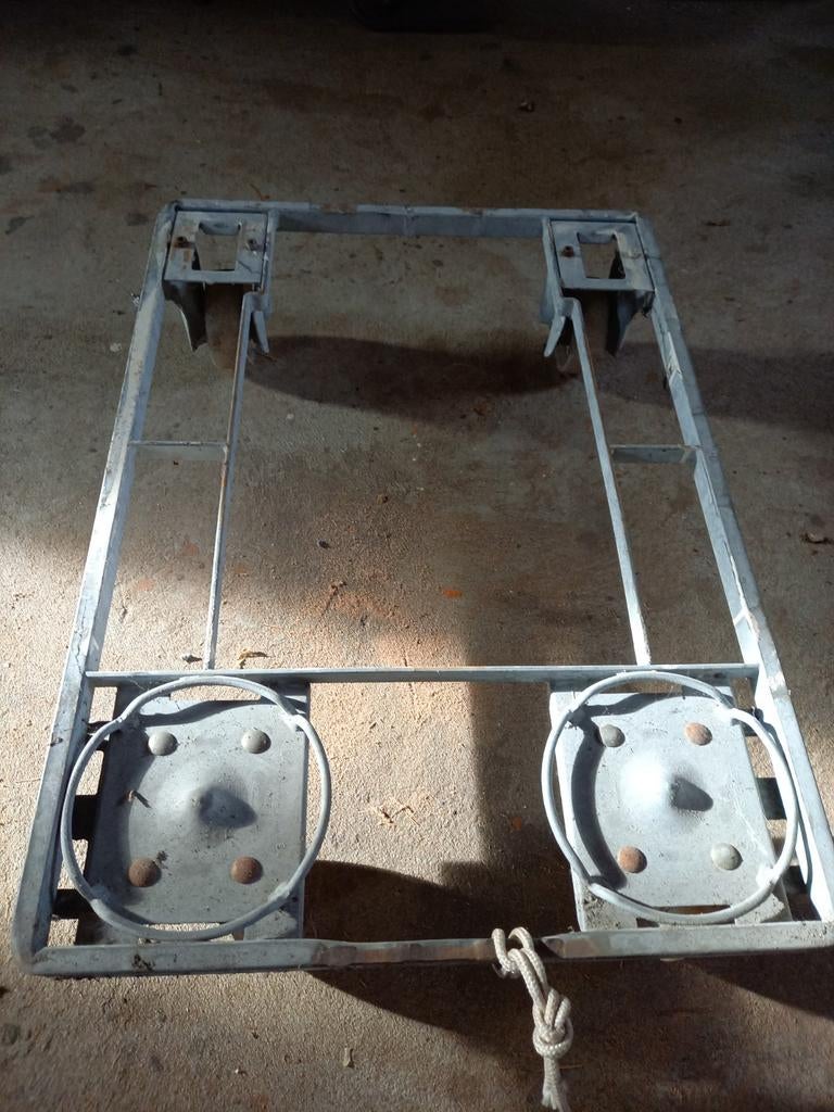 Transport karren 450 kg, 100 liter of meer, Ophalen, Gebruikt, Transportkar