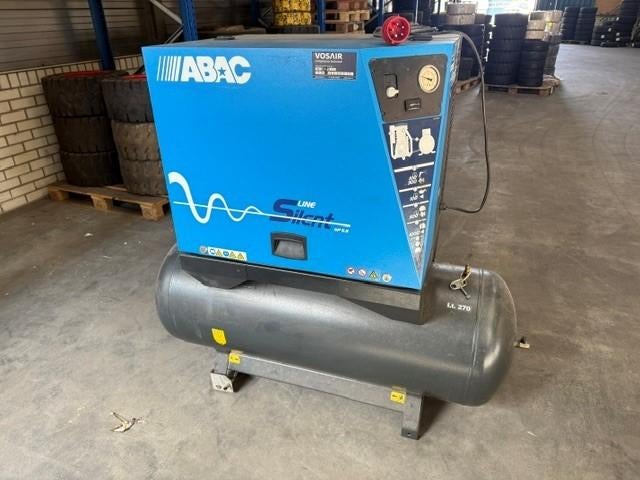 Gebruikte Abac luchtcompressor 5.5Pk, Ophalen, Gebruikt, Minder dan 200 liter/min, Geluidgedempt