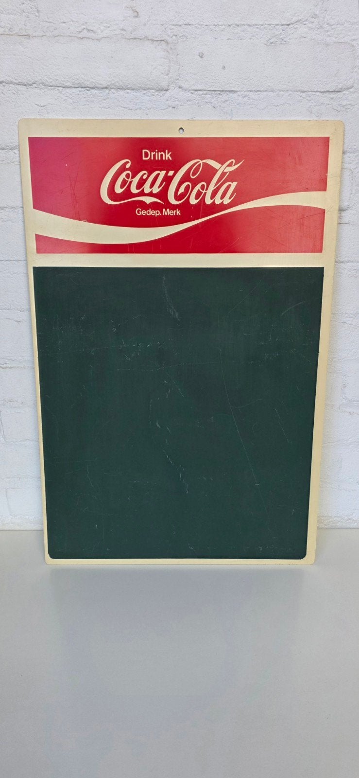 Vintage, Coca-Cola krijtbord, Ophalen of Verzenden, Gebruikt, Gebruiksvoorwerp