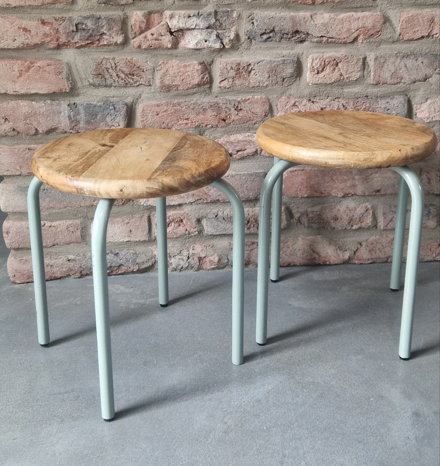 2 Kidsdepot krukjes met groen onderstel, Kinderen en Baby's, Kinderkamer | Tafels en Stoelen, Ophalen of Verzenden