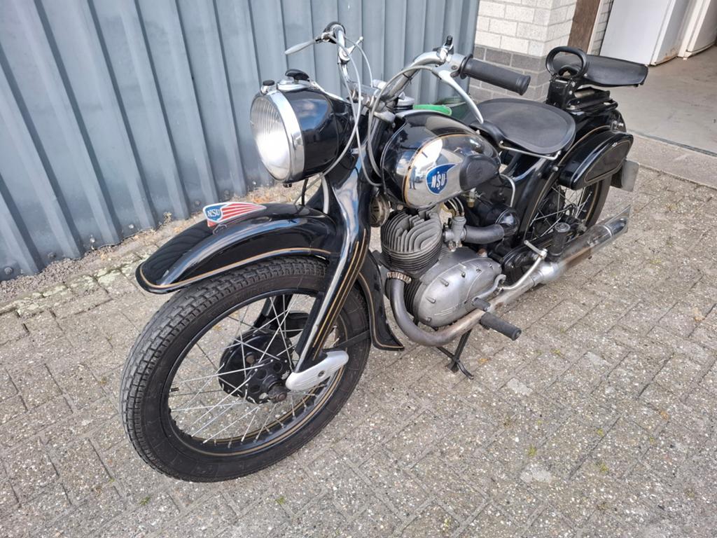 NSU Lux 1954 - Mooie originele onverprutste staat, Motoren, Motoren | Oldtimers