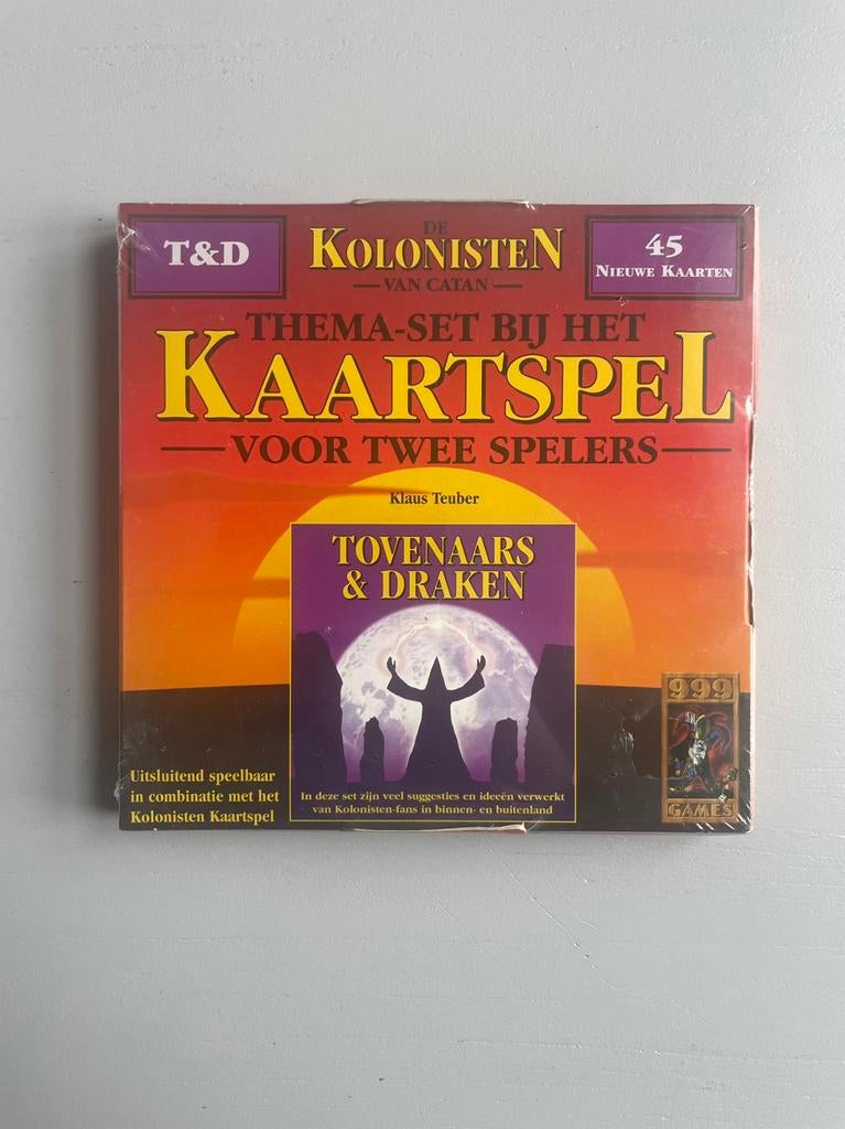 Kolonisten het kaartspel: Tovenaars & Draken (in plastic), Hobby en Vrije tijd, Gezelschapsspellen | Kaartspellen, Een of twee spelers
