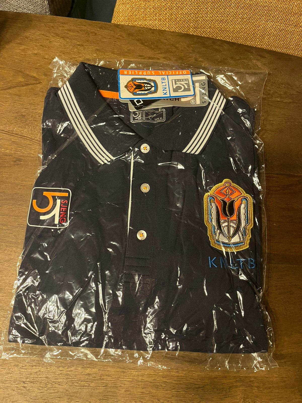KNLTB Tennis T-shirt XL - Sjeng NIEUW, Kleding | Heren, Blauw, Ophalen of Verzenden, Racketsport, Maat 56/58 (XL)